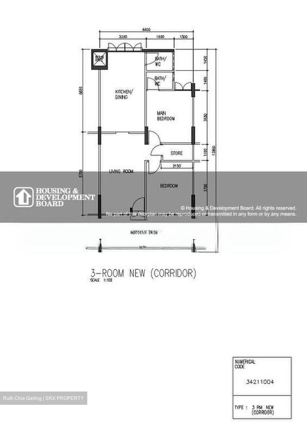 Blk 427 Clementi Avenue 3 (Clementi), HDB 3 Rooms #574478941